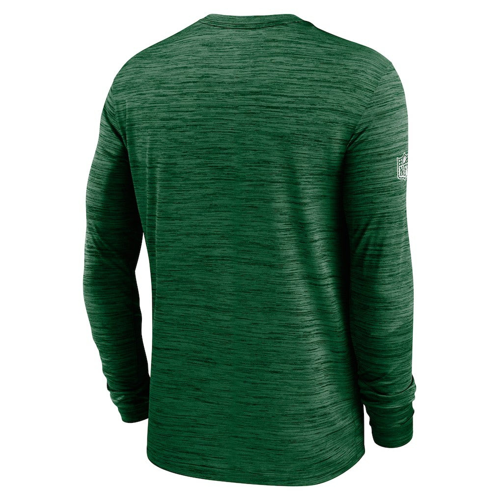 Nike New York Jets Sideline Velocity Dri-FIT Long Sleeve T-Shirt Green