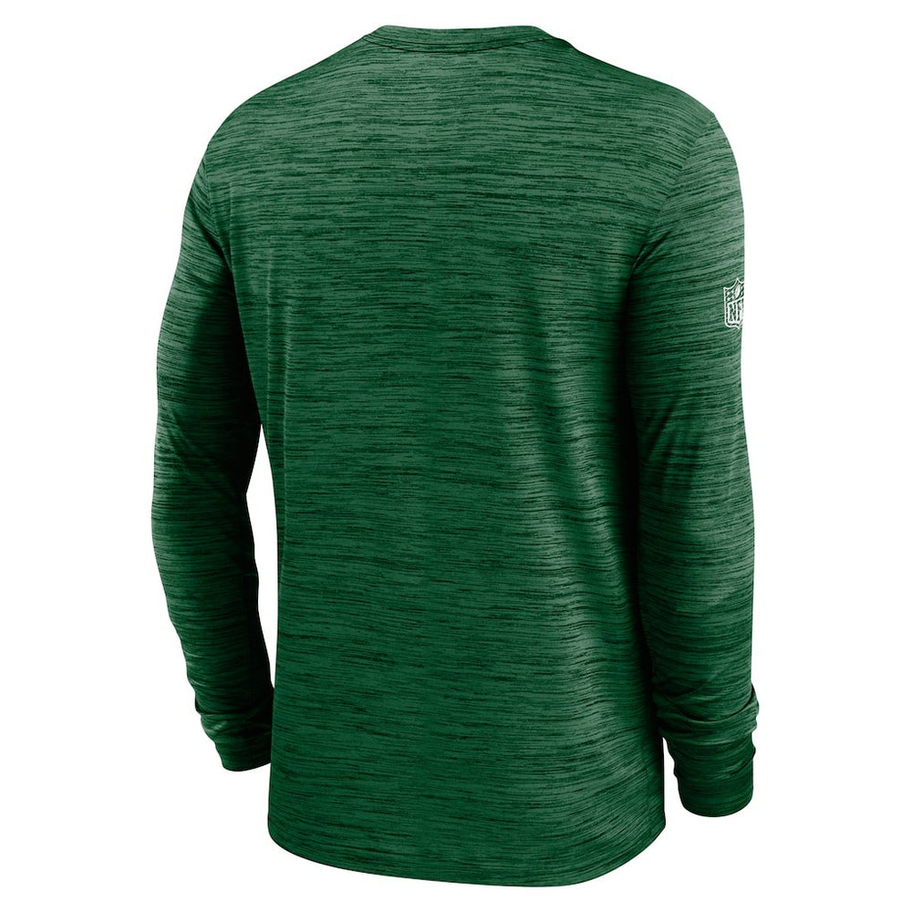 Nike New York Jets Sideline Velocity Dri-FIT Long Sleeve T-Shirt Green