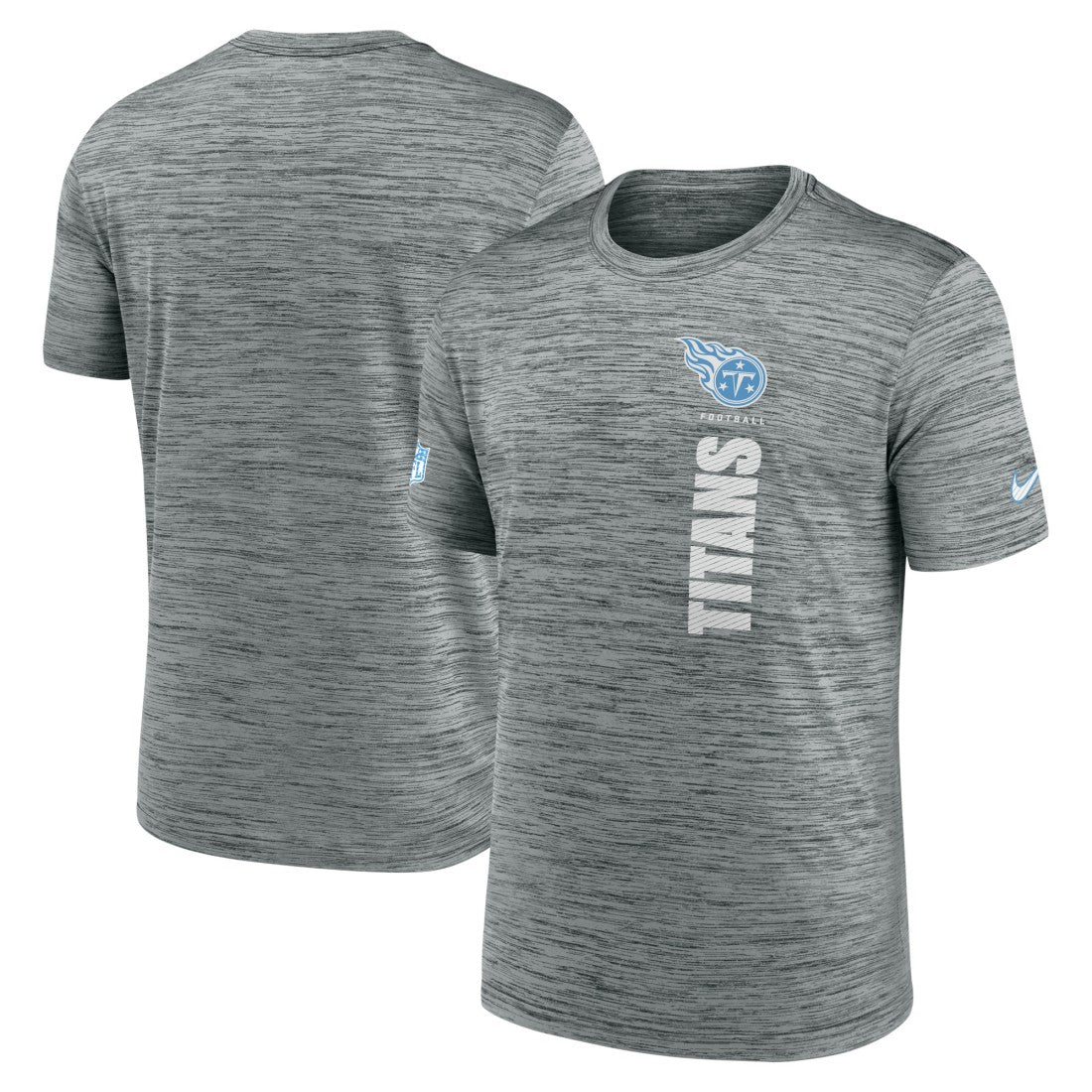 Nike Tennessee Titans Sideline Velocity Dri-FIT T-Shirt Gray