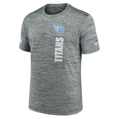 Nike Tennessee Titans Sideline Velocity Dri-FIT T-Shirt Gray