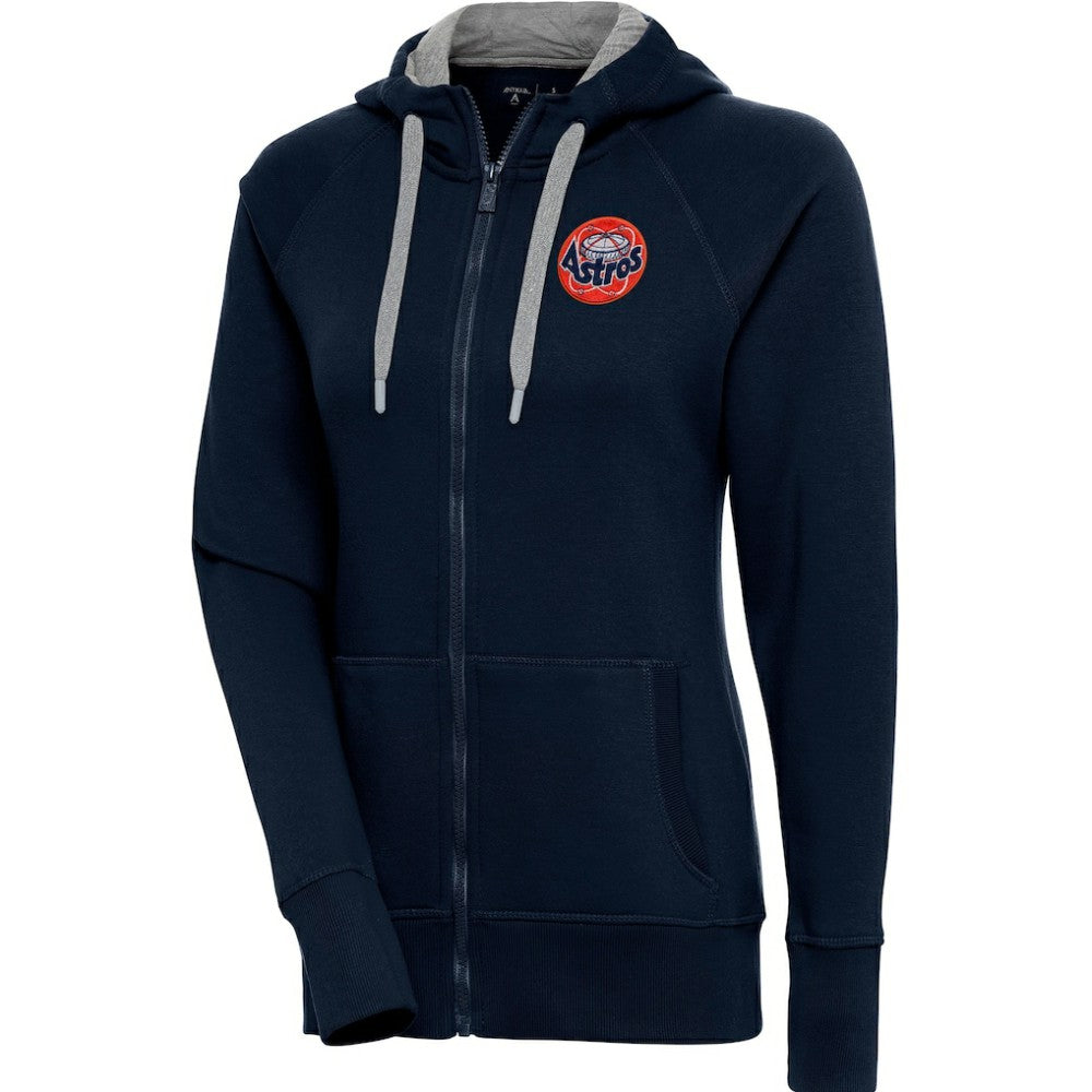 Houston Astros Antigua Women's Cooperstown Victory Full-Zip Hoodie - Navy - MLB Sale