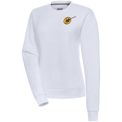 San Diego Padres Antigua Women's Cooperstown Victory Crewneck Pullover Sweatshirt - White - MLB Online