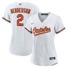 Gunnar Henderson Baltimore Orioles Nike Women's Replica Player Jersey - White - Nike Lifestyle
