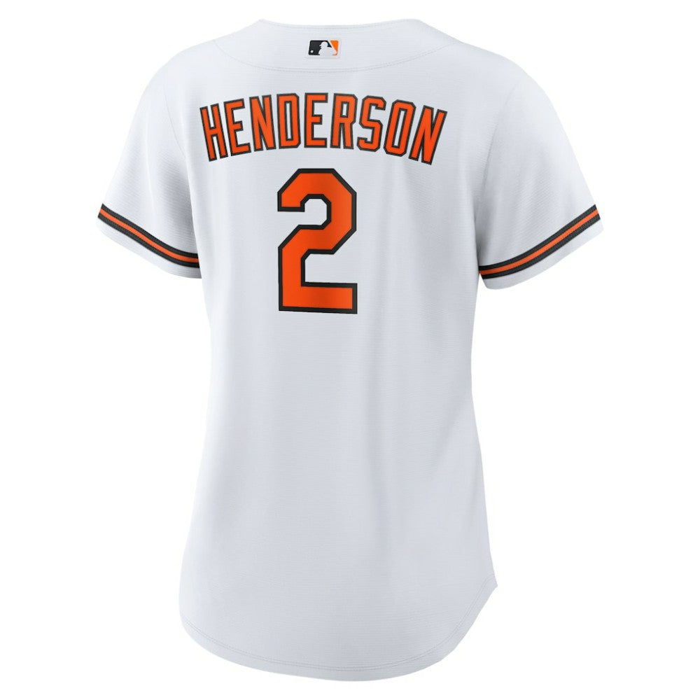 Gunnar Henderson Baltimore Orioles Nike Women's Replica Player Jersey - White - Nike Lifestyle