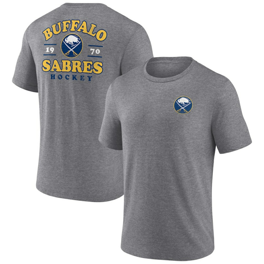 Buffalo Sabres Winger Tri-Blend T-Shirt - Heather Gray - NHL 200500759