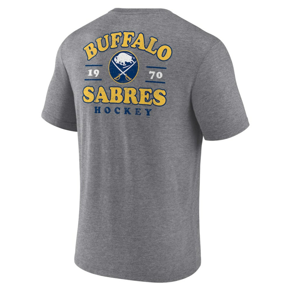 Buffalo Sabres Winger Tri-Blend T-Shirt - Heather Gray - NHL 200500759