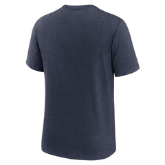 Nike Tennessee Titans Blitz Tri-Blend T-Shirt Heather Navy