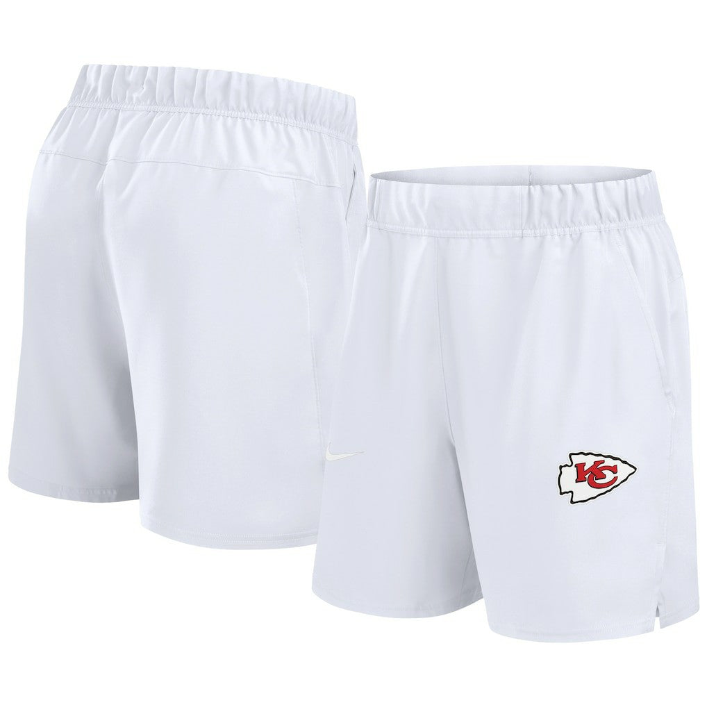 Nike Kansas City Chiefs Blitz Victory Dri-FIT Shorts White
