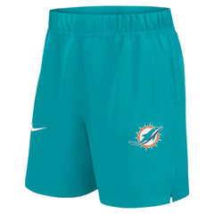 Nike Miami Dolphins Blitz Victory Dri-FIT Shorts Aqua