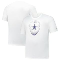 Nike Dallas Cowboys Big & Tall Blitz Legend Icon Performance T-Shirt White