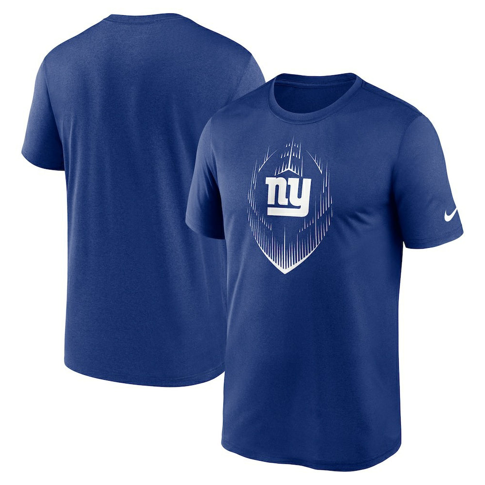Nike New York Giants Big & Tall Blitz Legend Icon T-Shirt Royal