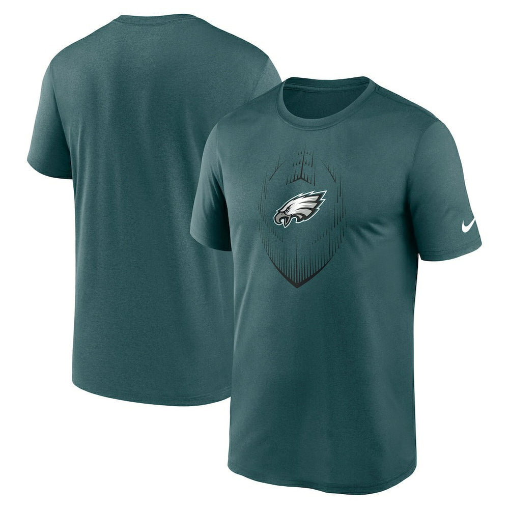 Nike Philadelphia Eagles Big & Tall Blitz Legend Icon T-Shirt Teal