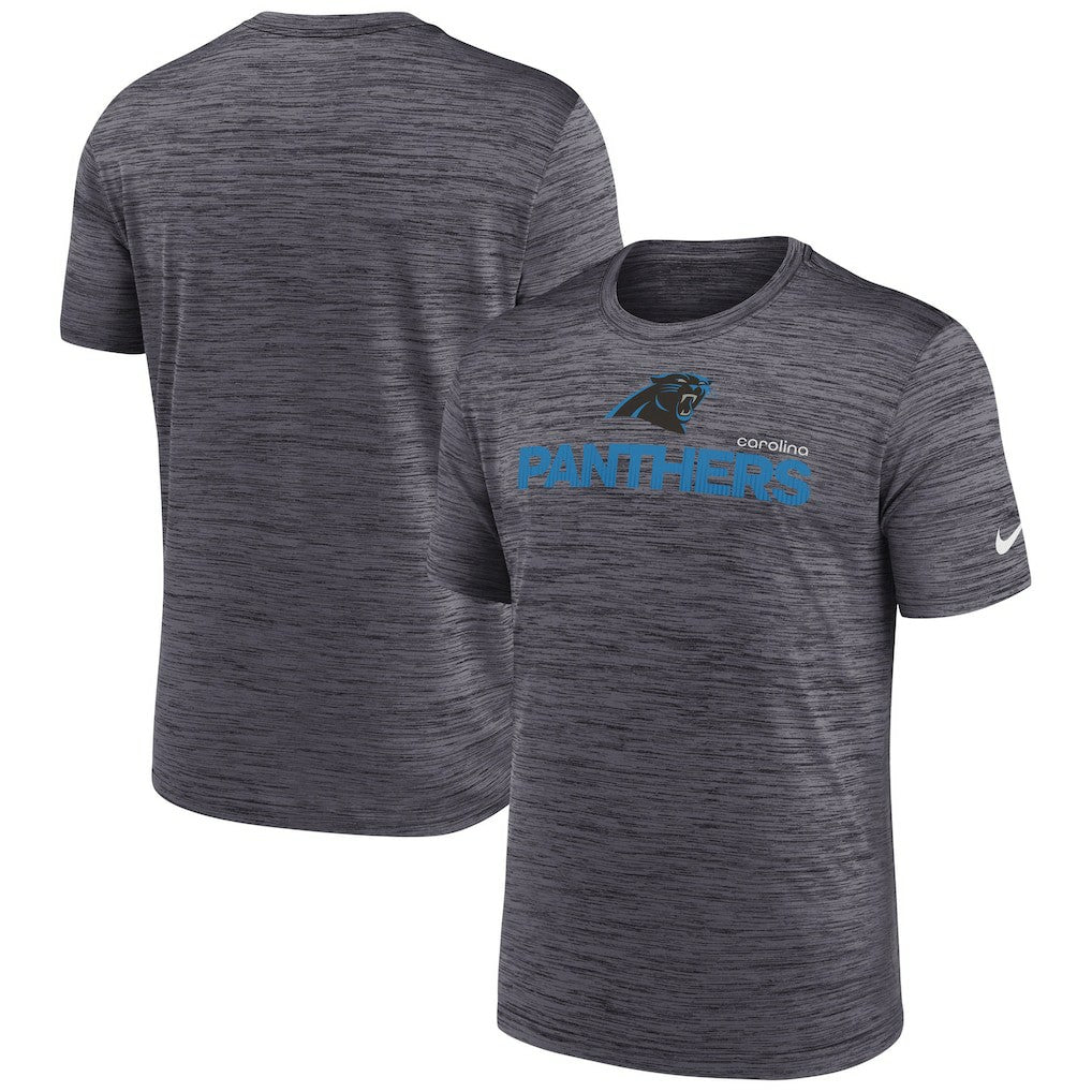 Nike Carolina Panthers Blitz Velocity Modern Dri-FIT T-Shirt Black