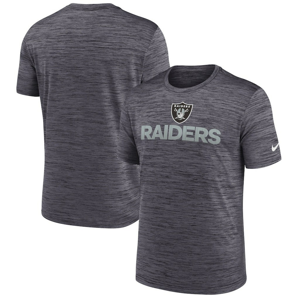 Nike Las Vegas Raiders Blitz Velocity Modern Dri-FIT T-Shirt Black