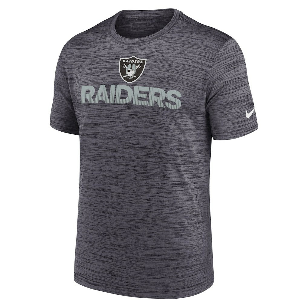 Nike Las Vegas Raiders Blitz Velocity Modern Dri-FIT T-Shirt Black