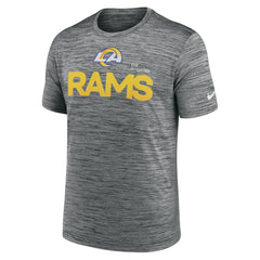 Nike Los Angeles Rams Blitz Velocity Modern Dri-FIT T-Shirt Anthracite