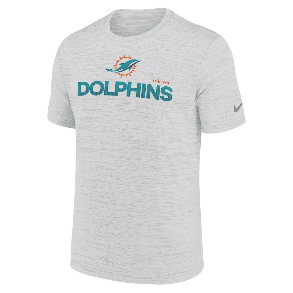 Nike Miami Dolphins Blitz Velocity Modern Dri-FIT T-Shirt Ash