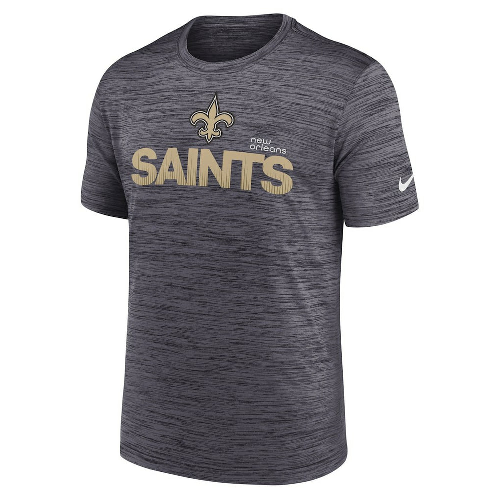 Nike New Orleans Saints Blitz Velocity Modern Dri-FIT T-Shirt Black