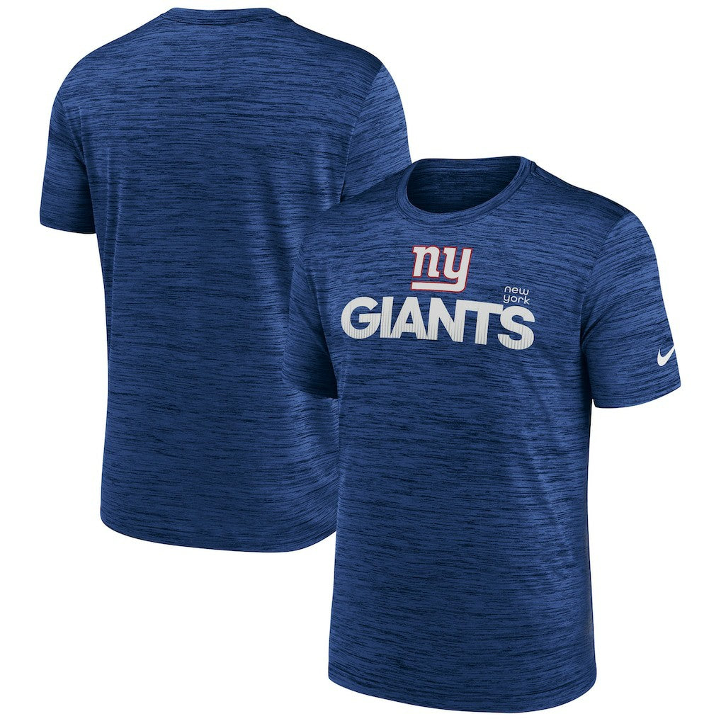 Nike New York Giants Blitz Velocity Modern Dri-FIT T-Shirt Royal