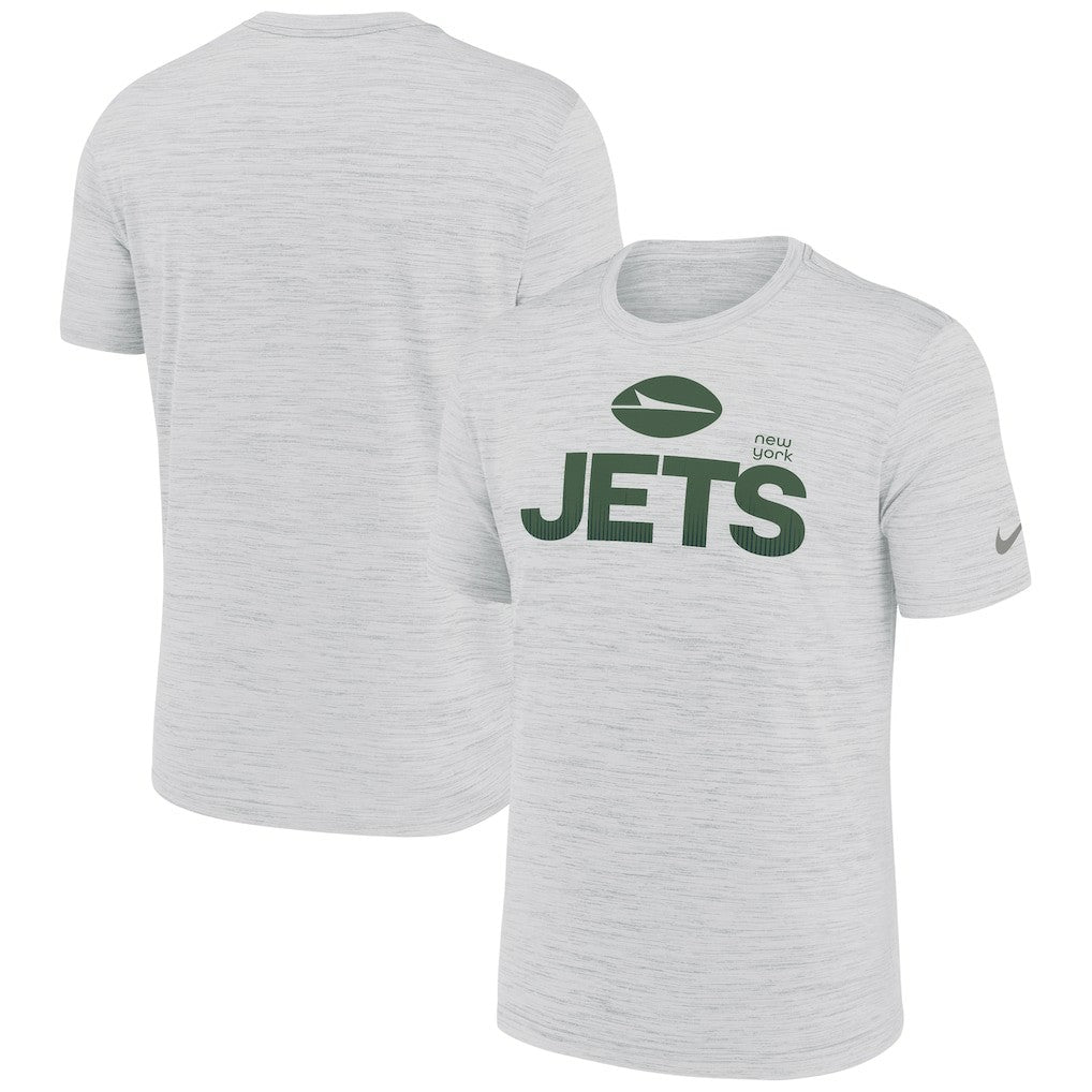 Nike New York Jets Blitz Velocity Modern Dri-FIT T-Shirt Ash
