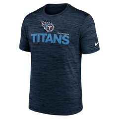 Nike Tennessee Titans Blitz Velocity Modern Dri-FIT T-Shirt Navy