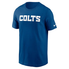Nike Indianapolis Colts Primetime Wordmark Essential T-Shirt Royal
