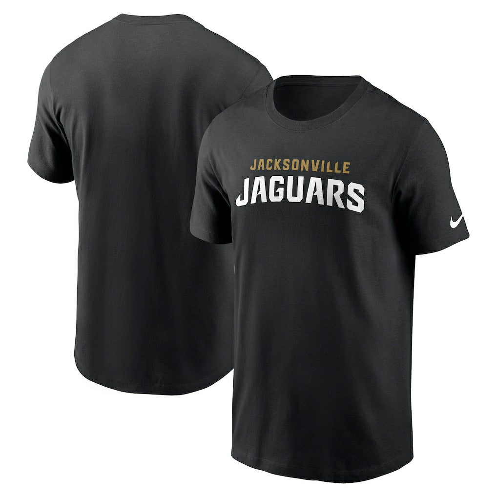 Nike Jacksonville Jaguars Primetime Wordmark Essential T-Shirt Black