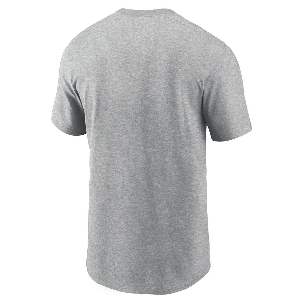 Nike New Orleans Saints Primetime Wordmark Essential T-Shirt Heather Gray