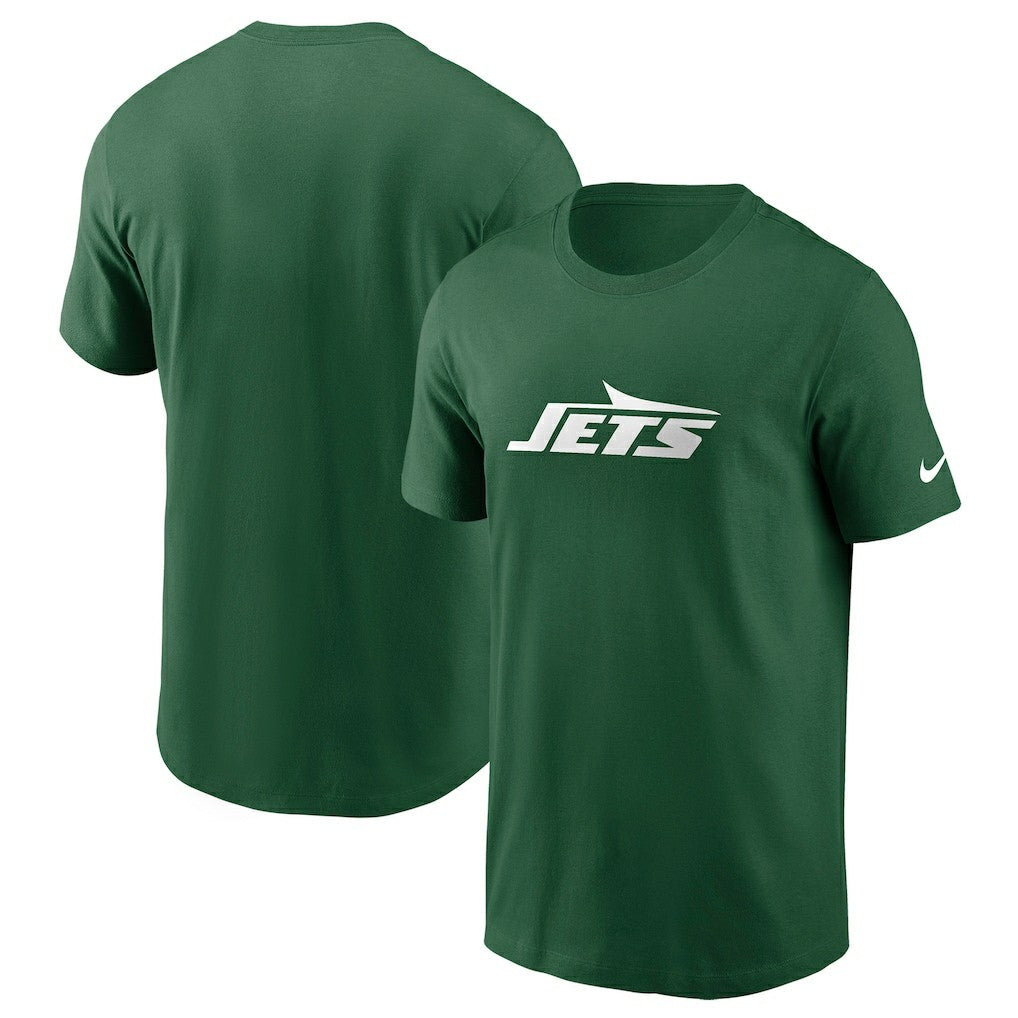 Nike New York Jets Primetime Wordmark Essential T-Shirt Green