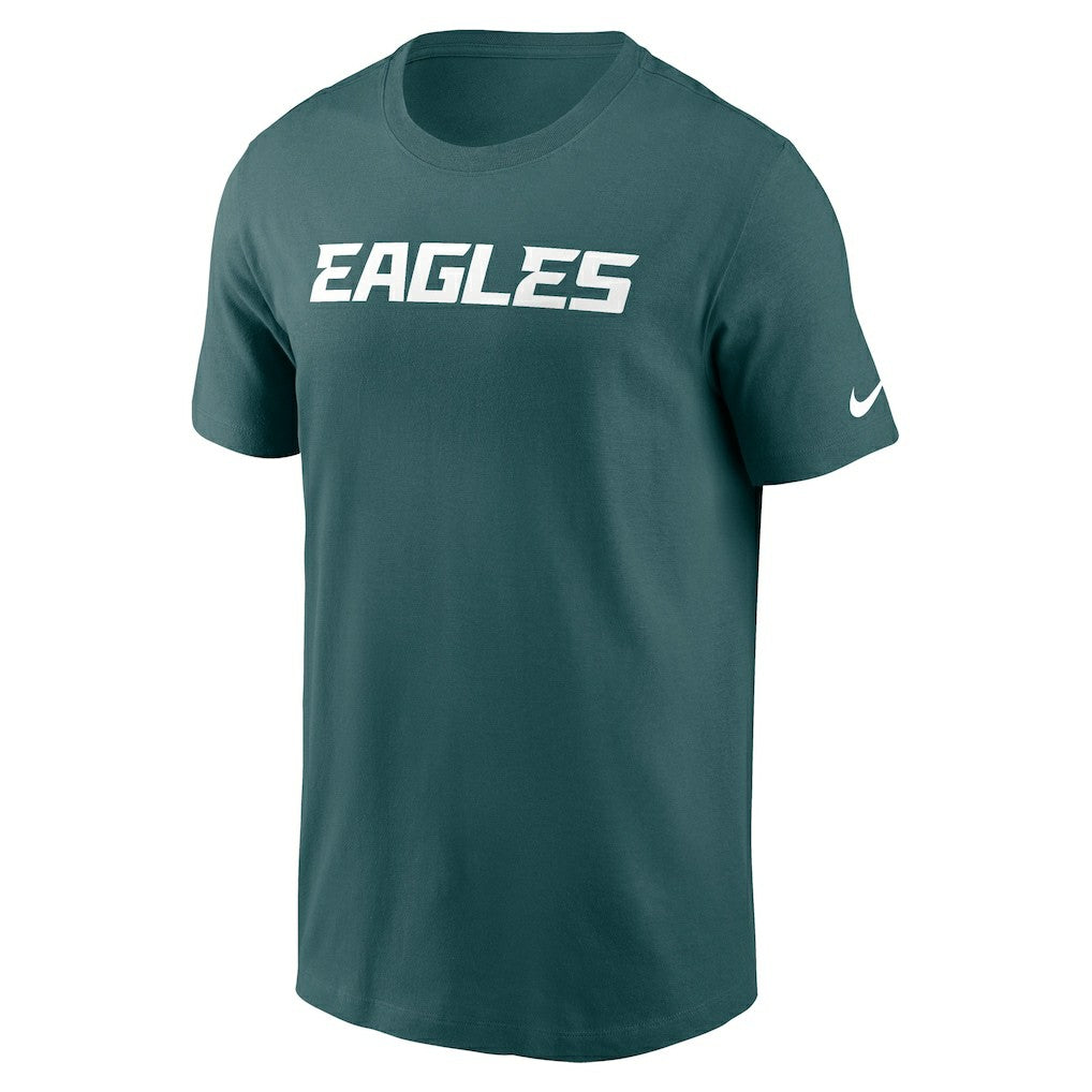 Nike Philadelphia Eagles Primetime Wordmark Essential T-Shirt Midnight Green