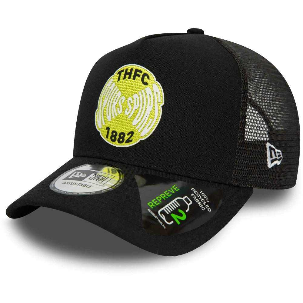 Tottenham Hotspur New Era Repreve E-Frame Adjustable Trucker Hat Black - New Era cheap