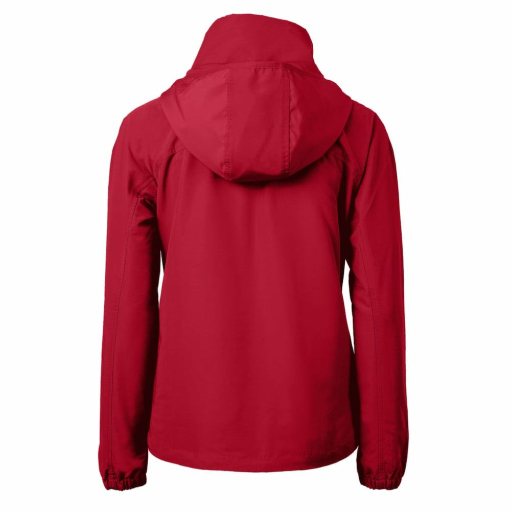 Philadelphia Phillies Cutter & Buck Women's Charter Eco Recycled Full-Zip Jacket - Red - MLB Lifestyle
