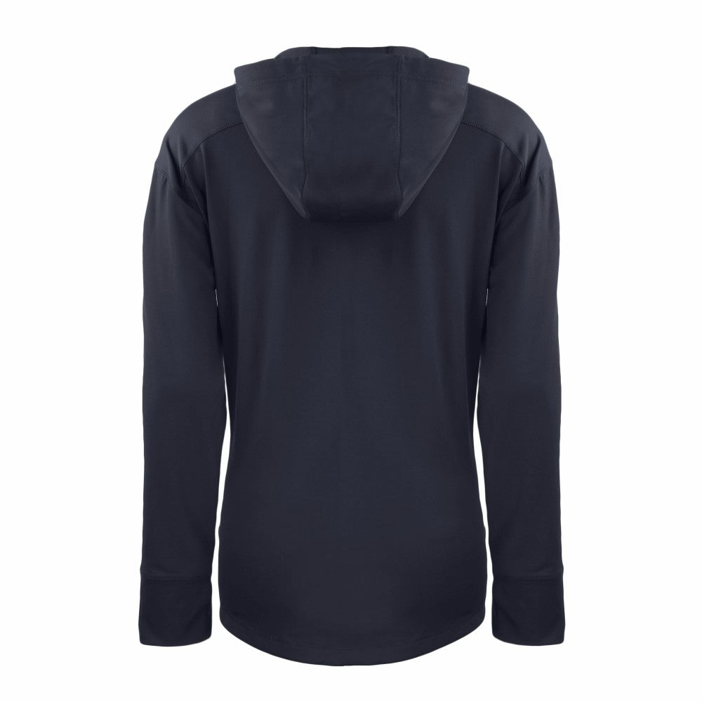 Cleveland Guardians Cutter & Buck Women's Daybreak Eco Recycled Half-Zip Hoodie - Navy - MLB Discount