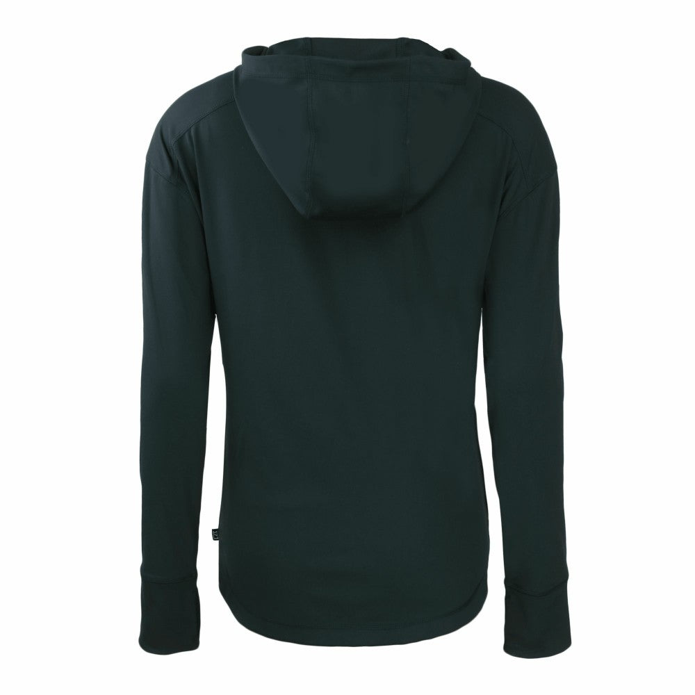 Cleveland Guardians Cutter & Buck Women's Daybreak Eco Recycled Full-Zip Hoodie - Navy - MLB on Sale