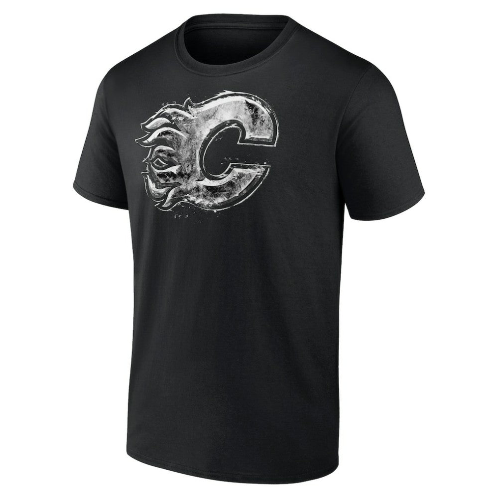 Calgary Flames Iced Out T-Shirt - Black - NHL 200501625