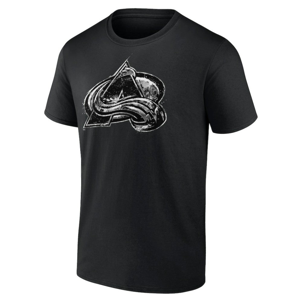Colorado Avalanche Iced Out T-Shirt - Black - NHL 200501628