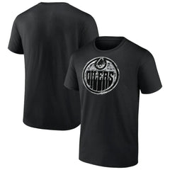 Edmonton Oilers Iced Out T-Shirt - Black - NHL 200501632