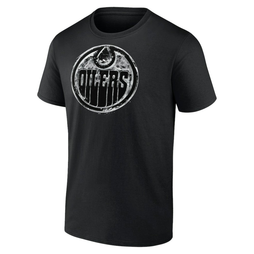Edmonton Oilers Iced Out T-Shirt - Black - NHL 200501632