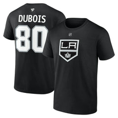 Pierre-Luc Dubois Los Angeles Kings Fanatics Authentic Stack Name & Number T-Shirt - Black - NHL 200509050