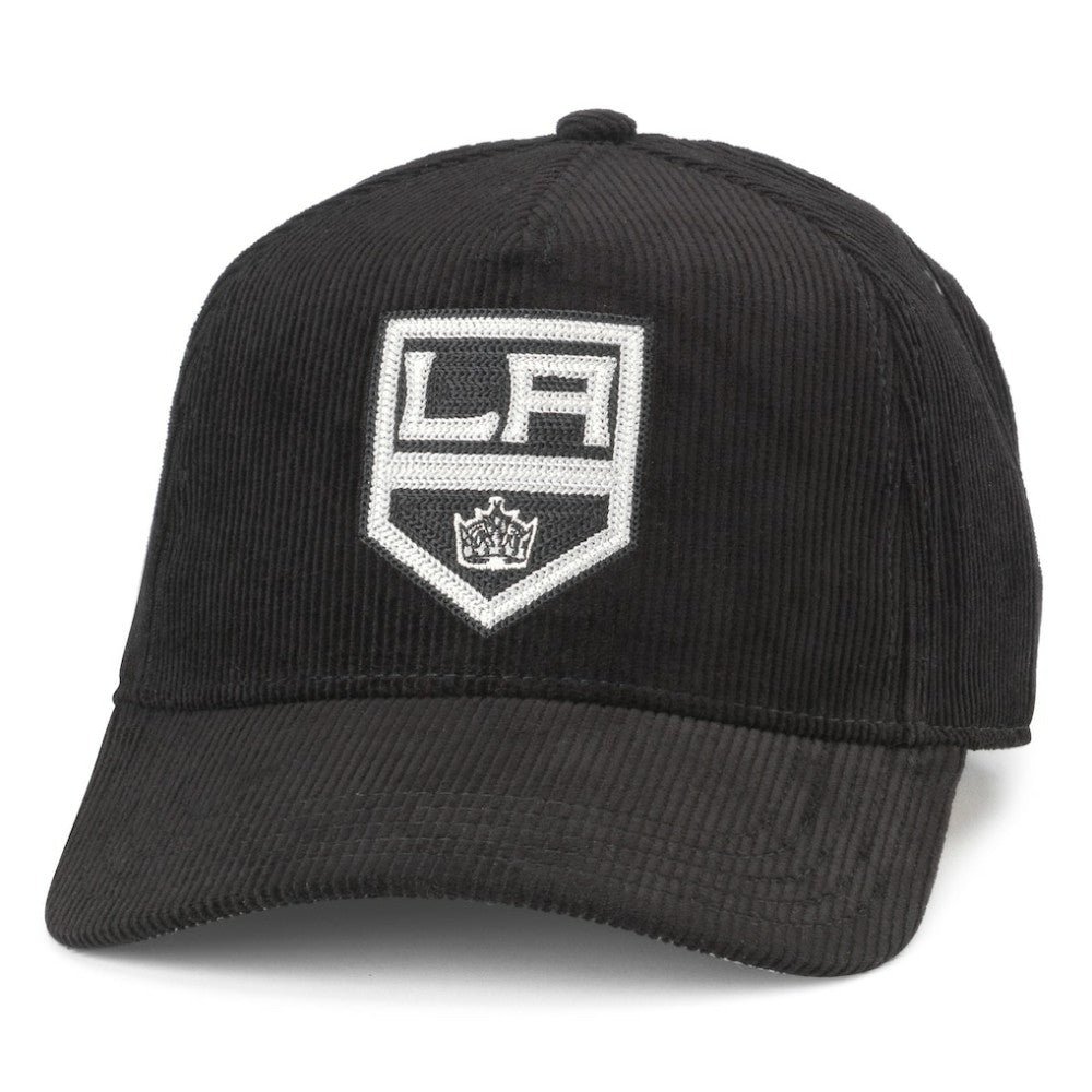 Los Angeles Kings American Needle Corduroy Chain Stitch Adjustable Hat - Black - NHL 200509103