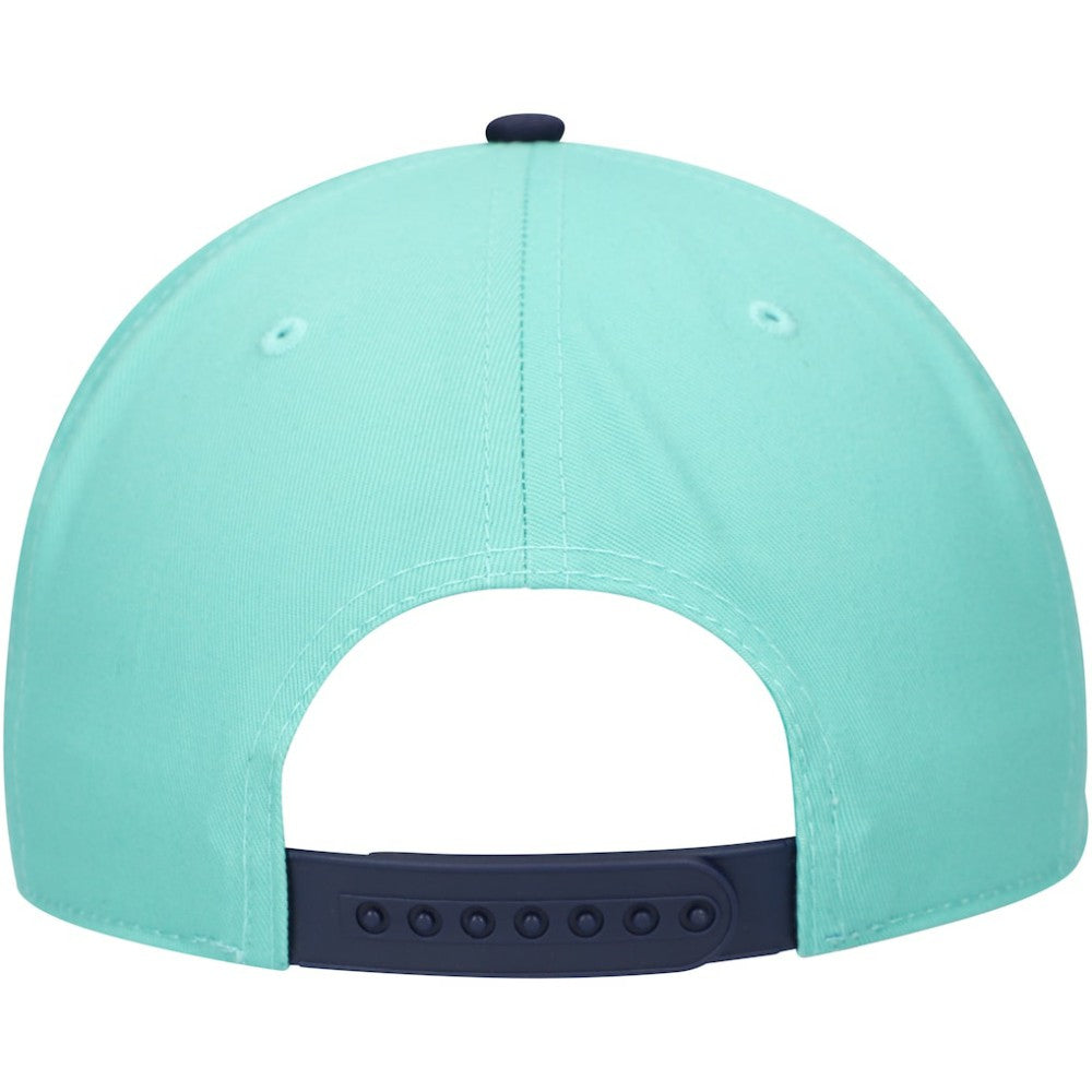 Seattle Kraken American Needle Roscoe Washed Twill Adjustable Hat - Light Blue/Deep Sea Blue - NHL 200509118