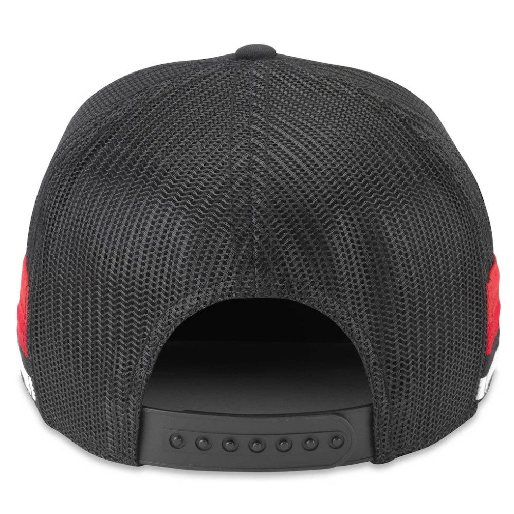 Chicago Blackhawks American Needle HotFoot Stripes Trucker Adjustable Hat - Black - NHL 200509123