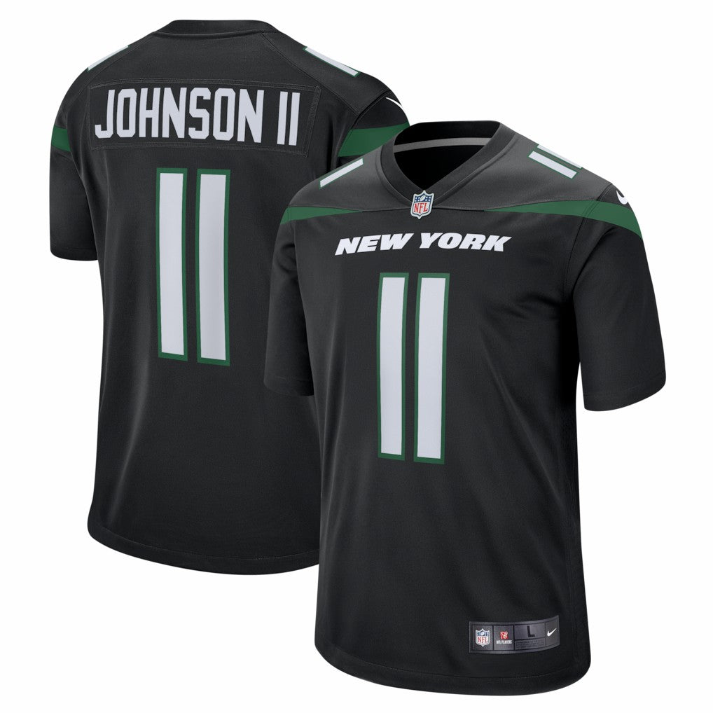 Nike Jermaine Johnson II New York Jets Alternate Game Jersey Black