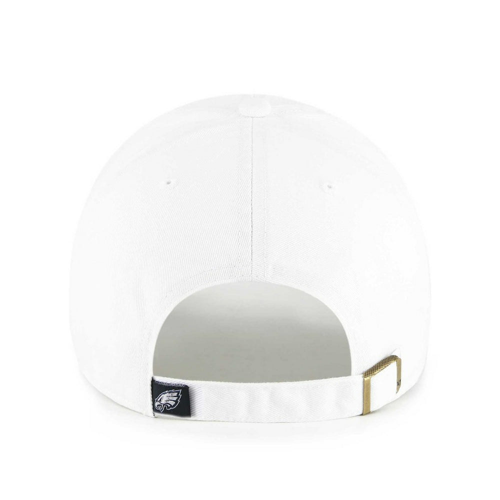 47 brand Philadelphia Eagles '47 Clean Up Adjustable Hat White