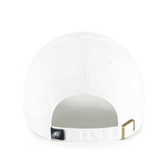 47 brand Philadelphia Eagles '47 Clean Up Adjustable Hat White