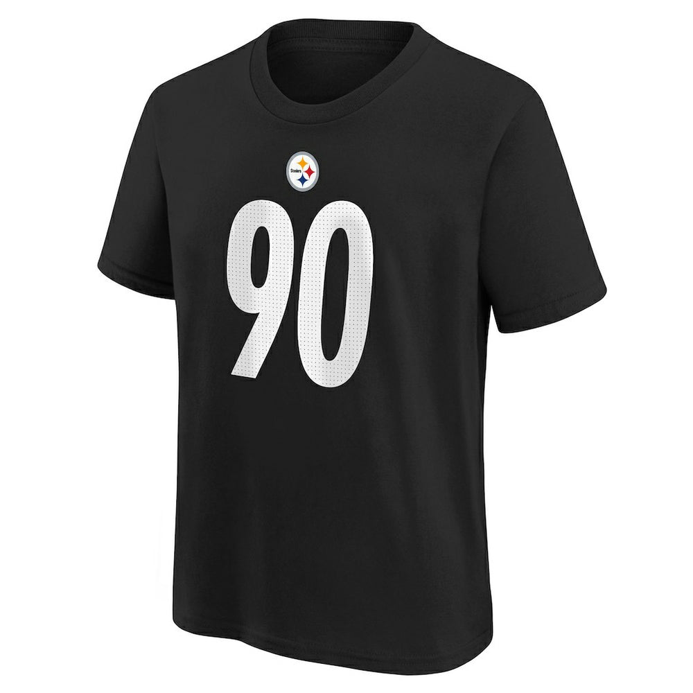 Nike T.J. Watt Pittsburgh Steelers Youth Player Name & Number T-Shirt Black