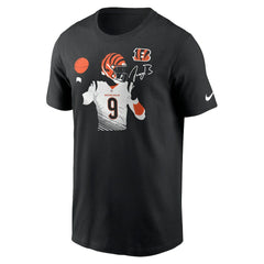 Nike Joe Burrow Cincinnati Bengals Player Graphic T-Shirt Black