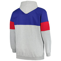 Philadelphia 76ers Big & Tall Pullover Hoodie Royal/Red | Fanatics