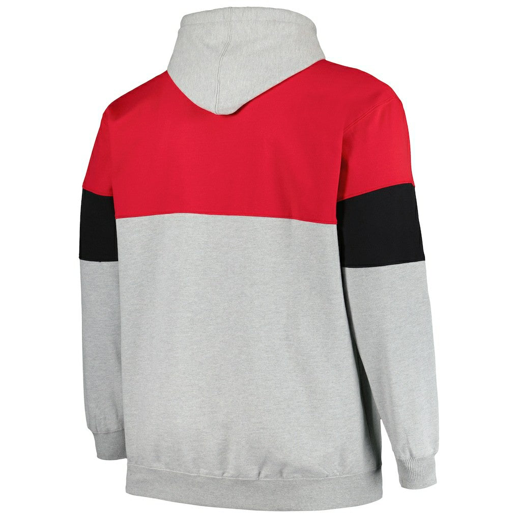Chicago Bulls Big & Tall Pullover Hoodie for sale Red/Black | Fanatics for sale