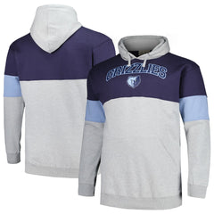Memphis Grizzlies Big & Tall Pullover Hoodie Navy/Light Blue | Fanatics discount